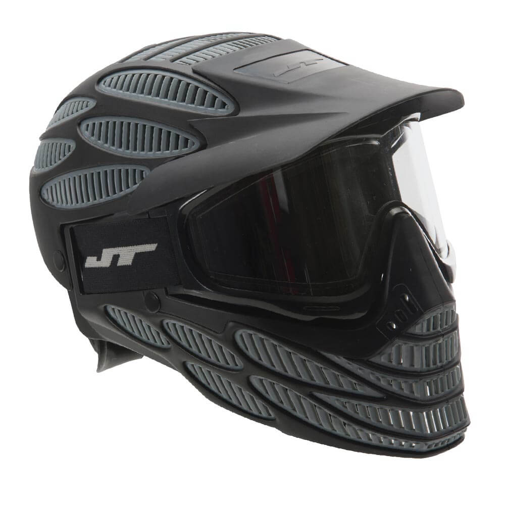 JT Flex 8 Full Coverage Paintball Mask With Thermal Lens - Grey ...