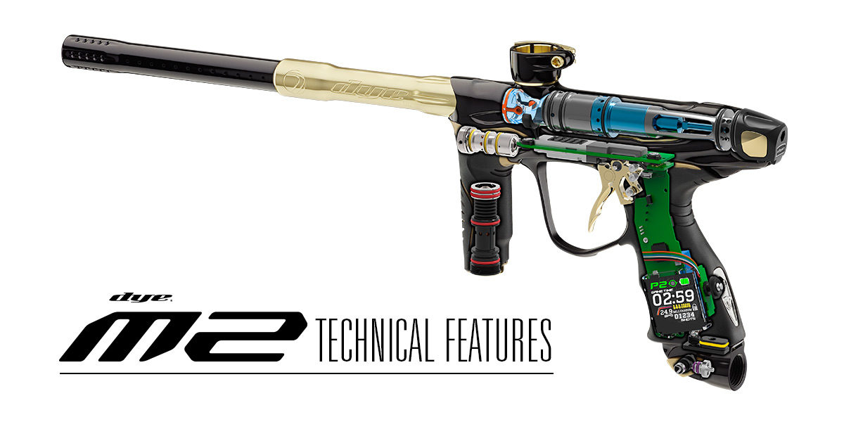 New Dye paintball marker M2 | Impact Proshop 450-660-6687