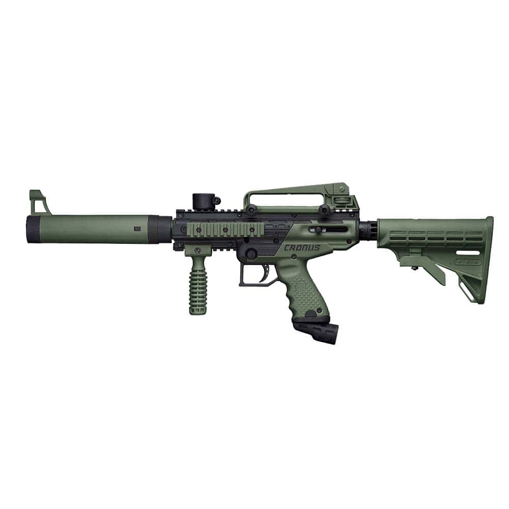Tippmann Cronus Tactical Paintball Gun Black/Olive Impact
