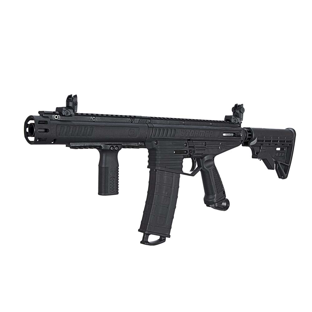 Tippmann Stormer Elite Dual Magfed Paintball Gun Black Impact