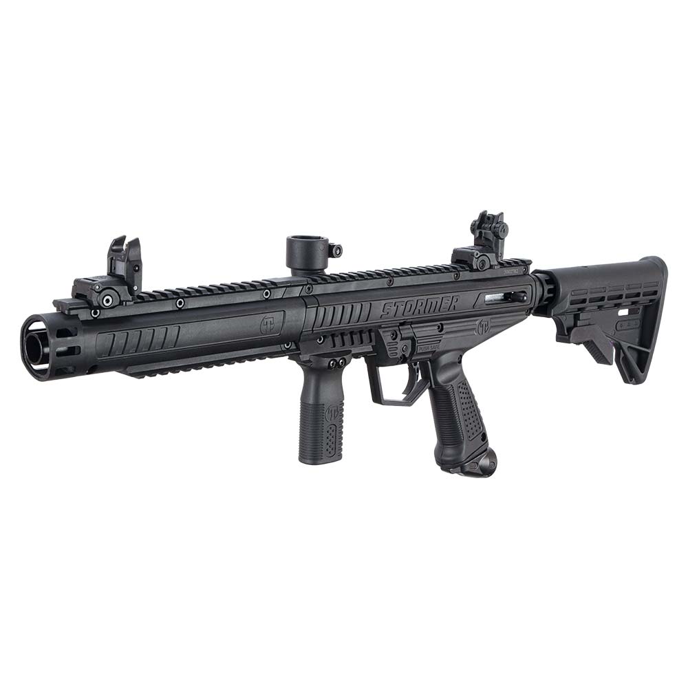 Tippmann Stormer Tactical Paintball Gun Black Impact
