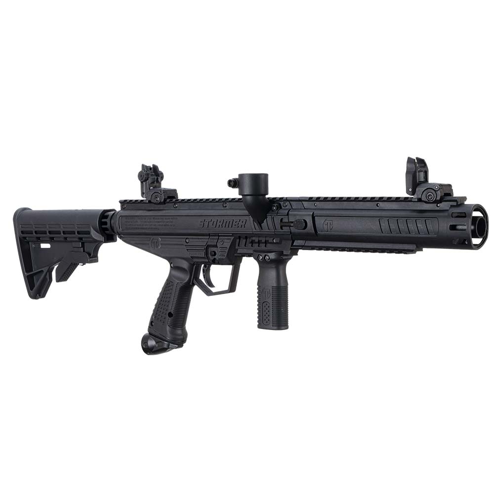 Tippmann Stormer Tactical Paintball Gun Black Impact