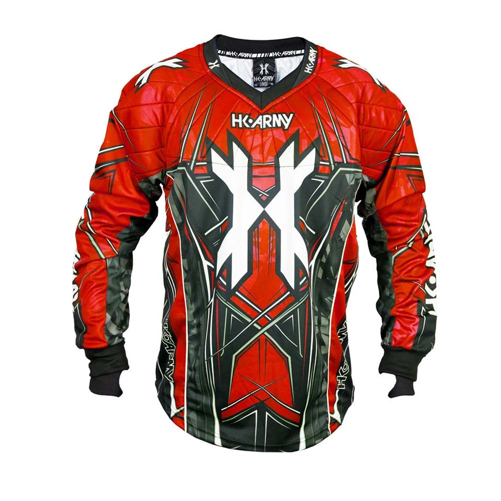 HK Army HSTL Paintball Jersey Red MEDIUM Impact
