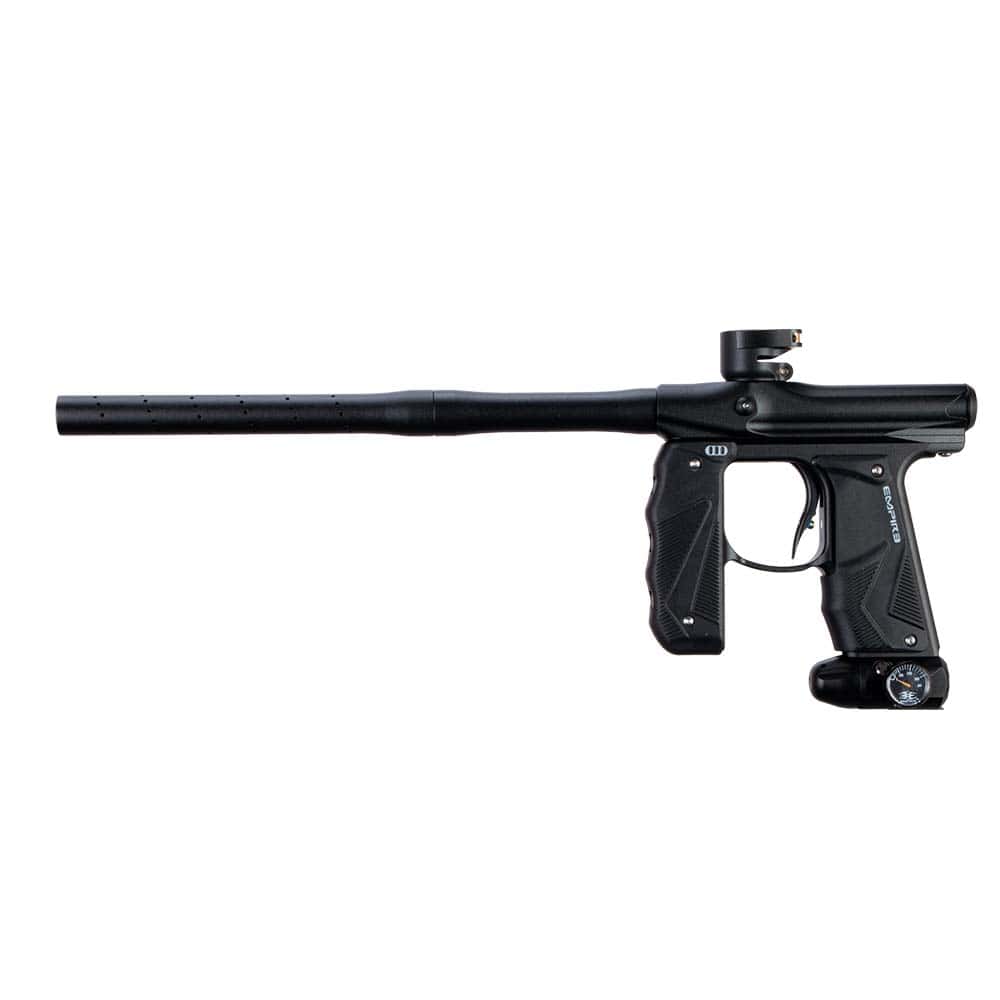 Empire Mini GS 2.0 Paintball Gun With 2 Piece Barrel - Dust Black ...