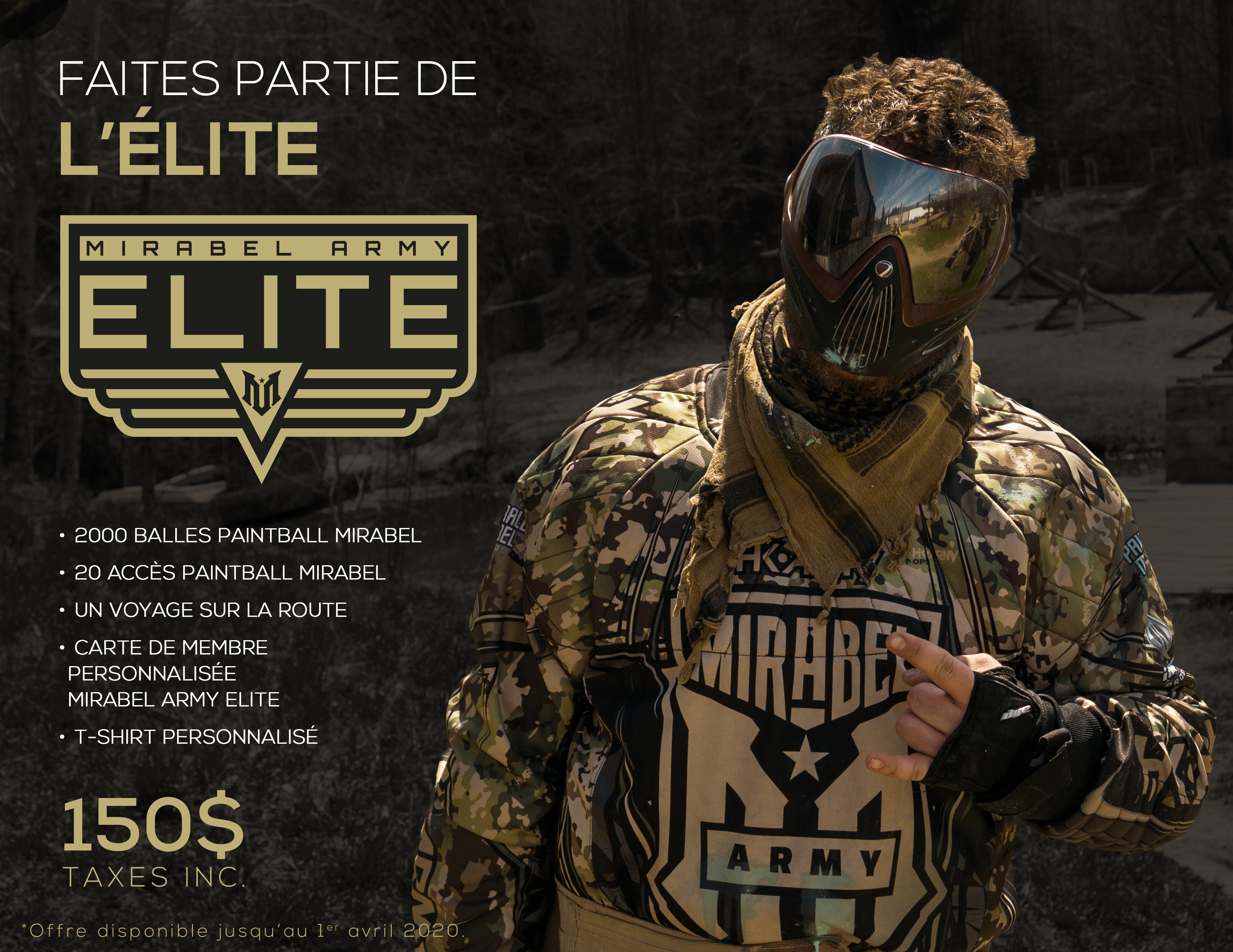 Dye tactical PAINTBALL Pull 2.0 noir S//M