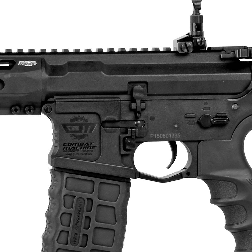 G&G CM16 Predator AEG Airsoft Replica Black Impact