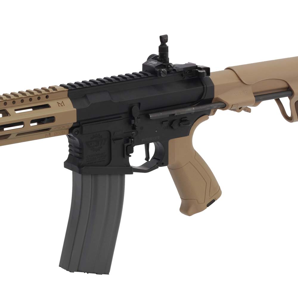 G&G CM16 Raider Large 2.0E AEG Airsoft Replica - Tan/Black