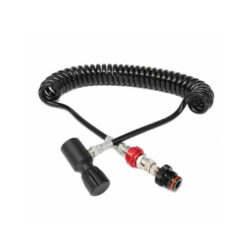 Tippmann Coiled Paintball Remote Line With Slide Check