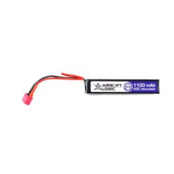 Airsoft Logic Airsoft Battery 11.1v 1100mah Lipo Stick – Dean Connector