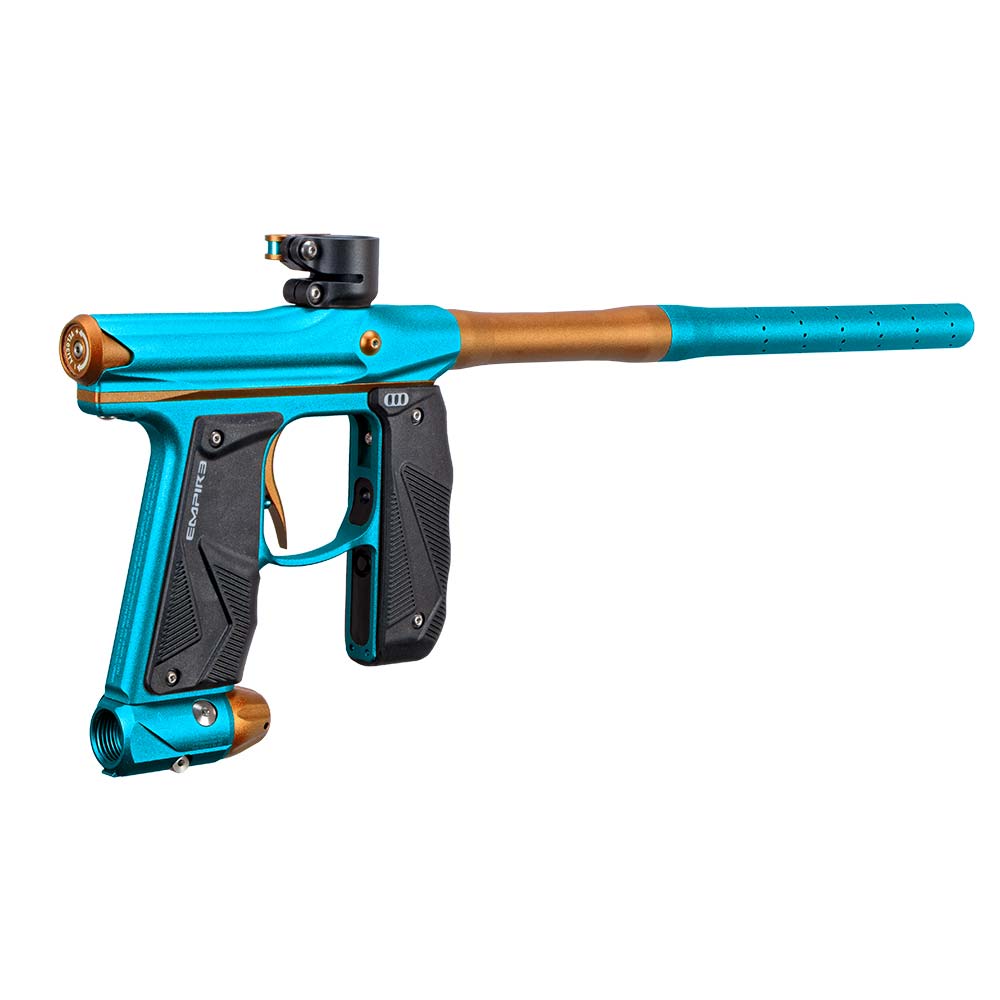 Empire Mini GS 2.0 Paintball Gun With 2 Piece Barrel Dust Aqua/Or