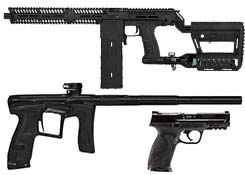 paintball guns