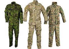 military tactical combat uniform