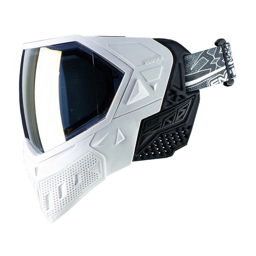 Empire EVS Paintball Mask With Thermal Lens White/White Impact