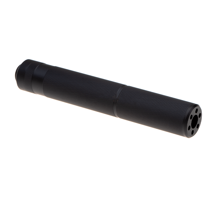 AIRSOFT SILENCER TYPE C 195MM BLACK | Impact Proshop | 450-660-6687