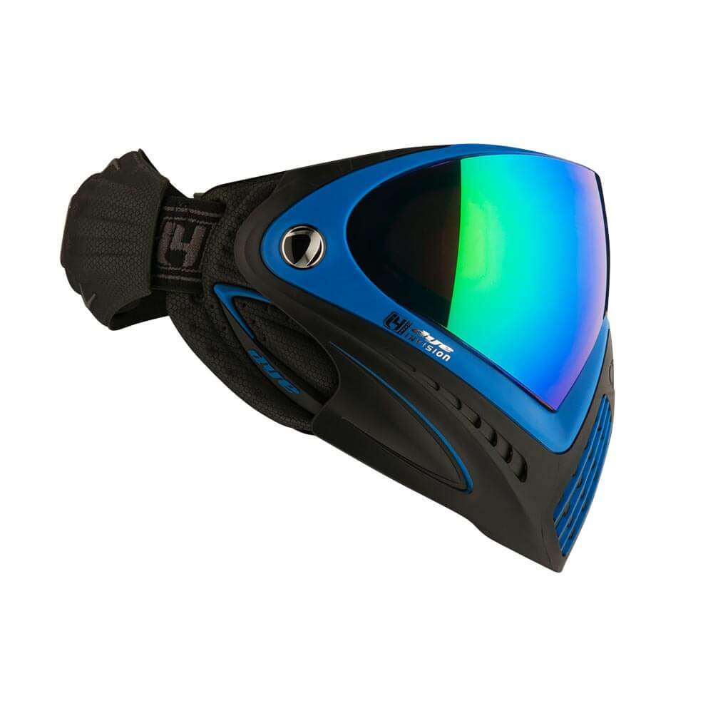 Dye I4 Pro Paintball Mask With Thermal Lens Seatec Black/Blue Impact 4506606687
