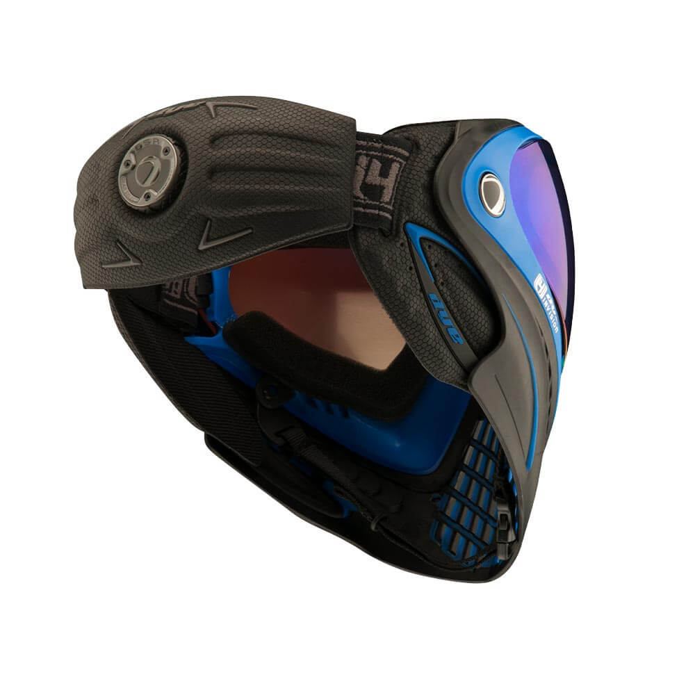 Dye I4 Pro Paintball Mask With Thermal Lens Seatec Black/Blue Impact 4506606687