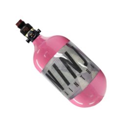 Ninja Lite Carbon Fiber Compressed Air Paintball Tank With PRO V2 Regulator - 68/4500 - Solid Pink