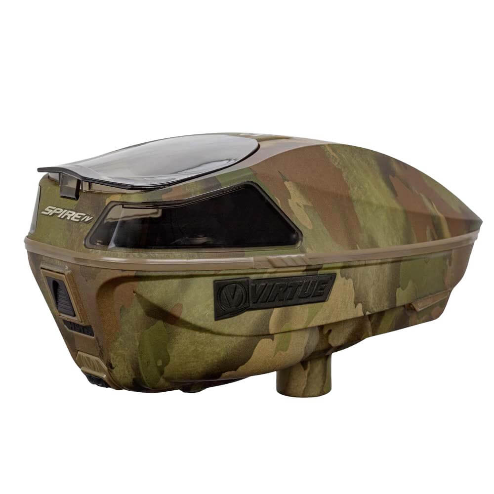 Virtue Spire IV Electronic Paintball Loader Brush Camo Impact