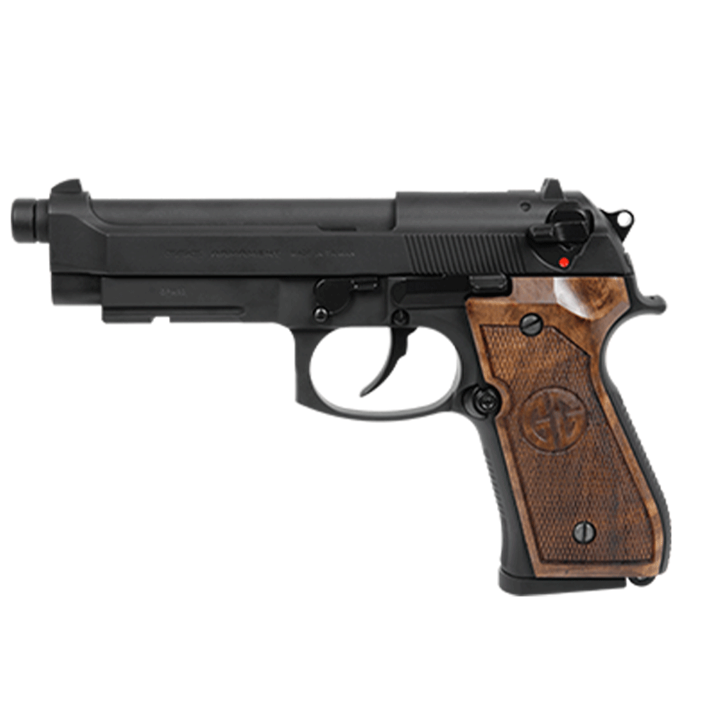 G&G GPM92 GP2 Blowback (Green Gas) Airsoft Pistol Replica Black/Wood