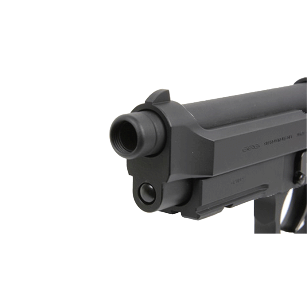 G&G GPM92 GP2 Blowback (Green Gas) Airsoft Pistol Replica Black/Wood