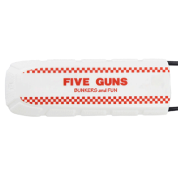 Exalt Bayonet Paintball Barrel Cover - Five Guns White