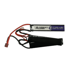 Airsoft Logic Airsoft Battery 11.1v 1100mah Lipo Triplet – Dean Connector