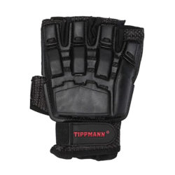 Tippmann Half Finger Paintball Glove Black