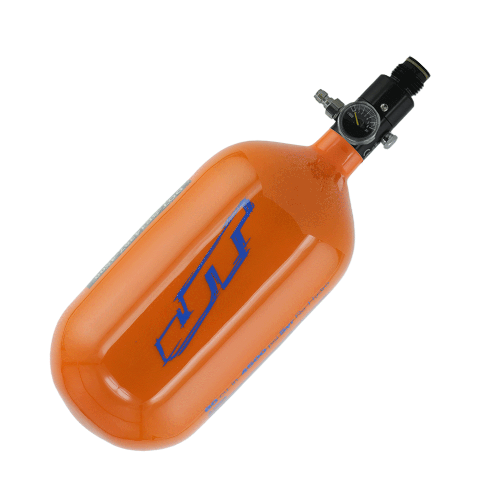 JT Carbon Fiber Grunge Grafx Compressed Air Paintball Tank 80/4500