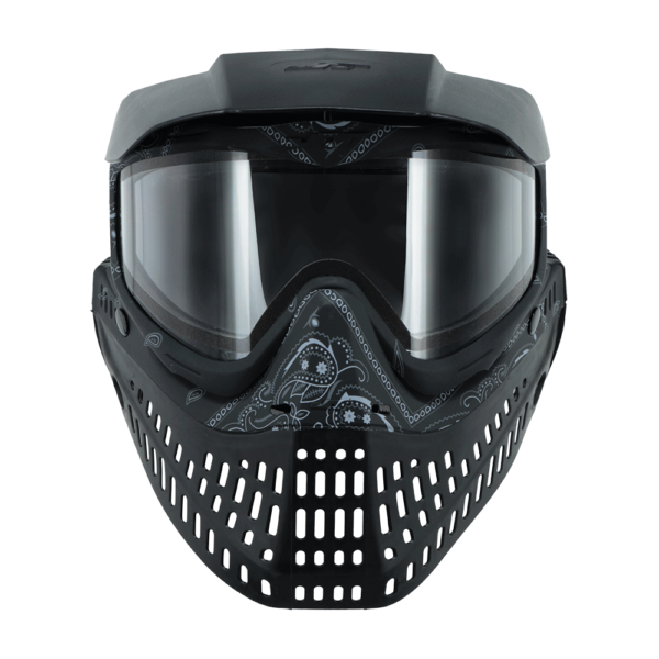 JT Proflex LE Paintball Mask With Thermal Lens - Bandana Black