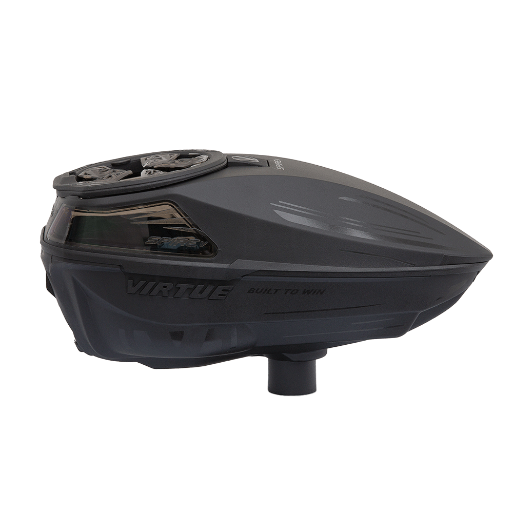 Virtue Spire V Electronic Paintball Loader Black Impact