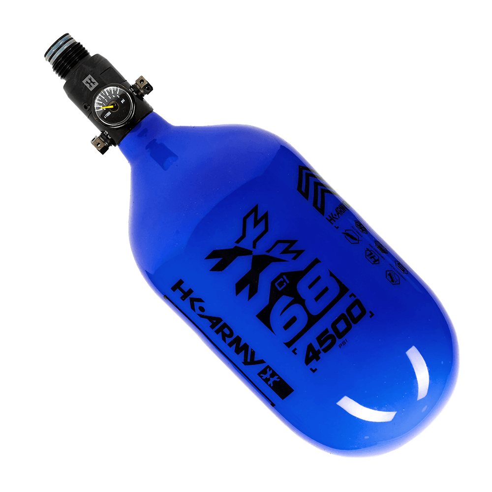 HK Army Aerolite Extra Lite Carbon Fiber Compressed Air Paintball Tank