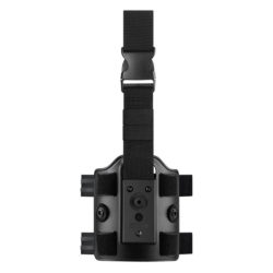 Amomax Rigid Drop Leg Platform Attachment For Pistol Holster And More – Black