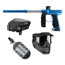 Package Deal - Empire Mini GS 2.0 Paintball Gun – Dust Blue/Silver